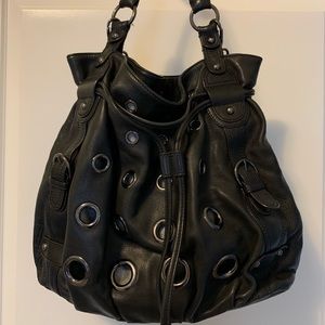 HYPE leather purse w/ crossbody strap